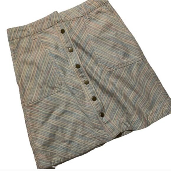 Anthro Pilcro and Letterpress Striped Skirt - Picture 2 of 8